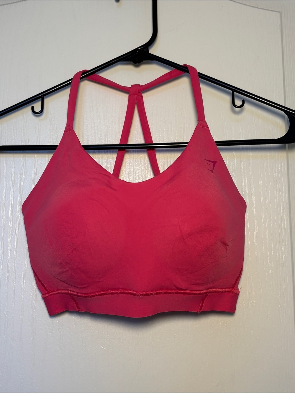 Gymshark Pink Strappy Sports Bra - Medium Support